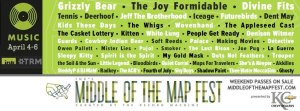 Ink's Middle of The Map Festival, curated by The Record Machine, April 4-6