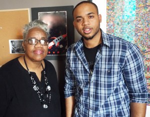 Ruth Ward and Madisen Ward in the 90.1 FM Studios