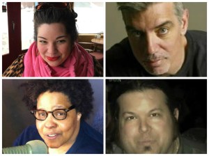 Natalie Gallagher - Music Editor of The Pitch Kansas City, Timothy Finn - Pop Music writer for The Kansas City Star and Ink Magazine, Chris Haghirian - from Ink Magazine and The KC Star, and Marion Merritt - owner of Records with Merritt.