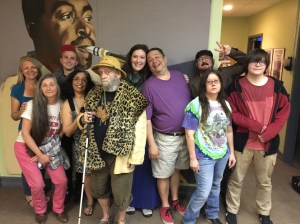 The cast of "The He Touched Me Gospel Hour"