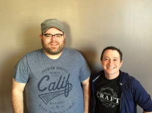 Nathan Reusch of The Record Machine and Jonathan Bender of Recommended Daily, on the Sept 30, 2015 Wednesday MidDay Medley