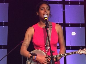 Leyla McCalla at Folk Alliance International, Fridy, February 19, 2016