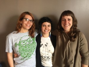 The Ovaries-eez: Johni Lacore, Monica George, and Amber Hansen