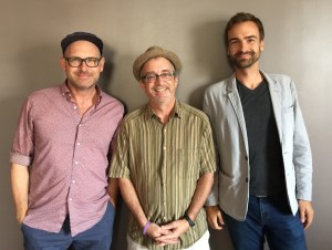 David Wayne Reed, Moti Rieber, & Barclay Martin on the Set. 14, 2016 Wednesday MidDay Medley